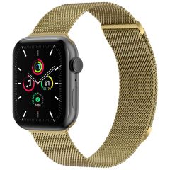 imoshion Bracelet magnétique milanais Apple Watch Series 1-9 / SE - 38/40/41 mm - Taille S - Dorée