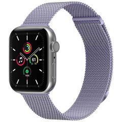 imoshion Bracelet magnétique milanais Apple Watch Series 1-9 / SE - 38/40/41 mm / Series 10 - 42 mm - Taille S - Violet