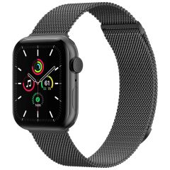 iMoshion Bracelet magnétique milanais Apple Watch Series 1-9 / SE - 38/40/41 mm - Taille S - Noir