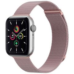 iMoshion Bracelet magnétique milanais Apple Watch Series 1-9 / SE - 38/40/41 mm - Taille M - Rose