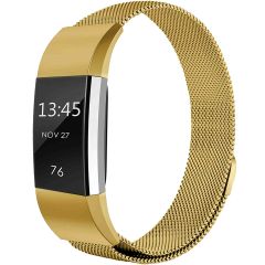 imoshion Bracelet magnétique milanais Fitbit Charge 2 - Taille S - Dorée