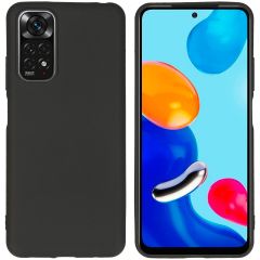 iMoshion Coque Couleur  Xiaomi Redmi Note 11 (4G) / Note 11S (4G) - Noir