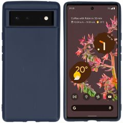 iMoshion Coque Couleur Google Pixel 6 - Bleu foncé