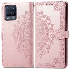 iMoshion Etui de téléphone portefeuille Mandala Realme 8 (Pro) - Rose Dorée