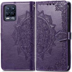 imoshion Etui de téléphone portefeuille Mandala Realme 8 (Pro) - Violet