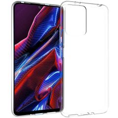 Accezz Coque Clear Xiaomi Poco X5 5G - Transparent