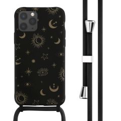 imoshion Coque design en silicone avec cordon iPhone 11 Pro - Sky Black