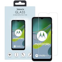 Selencia Protection d'écran en verre trempé Motorola Moto E13