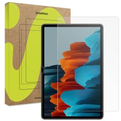 iMoshion Protection d'écran en verre trempé Samsung Galaxy Tab S9 FE Plus / Tab S9 Plus / S8 Plus / S7 Plus / Tab S7 FE 5G - Transparent 