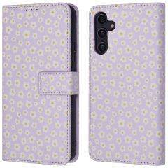 imoshion ﻿Étui de téléphone portefeuille Design Samsung Galaxy A14 (5G/4G) - White Daisy