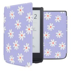 imoshion Design Slim Hard Sleepcover Pocketbook Touch Lux 5 / HD 3 / Basic Lux 4 / Vivlio Lux 5 - Flowers Distance