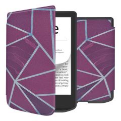 imoshion Design Slim Soft Sleepcover Pocketbook Verse / Verse Pro / Vivlio Light / Light HD - Bordeaux Graphic