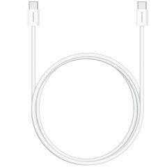 iMoshion Câble USB-C vers USB-C - Tressé - 2 mètres - Blanc