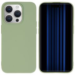 iMoshion Coque Couleur iPhone 15 Pro - Olive Green