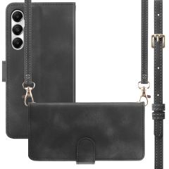 imoshion Etui de téléphone portefeuille avec cordon Samsung Galaxy A35 - Noir