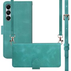 imoshion Etui de téléphone portefeuille avec cordon Samsung Galaxy A55 - Turquoise