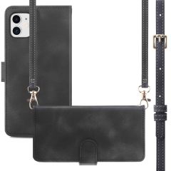 imoshion Etui de téléphone portefeuille avec cordon iPhone 11 - Noir