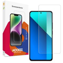 Accezz Protection d'écran en verre trempé Xiaomi Redmi Note 13 (5G) - Transparent