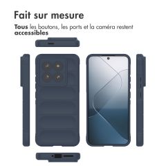 imoshion Coque arrière EasyGrip Xiaomi 14 Pro - Bleu foncé