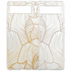 iMoshion Coque Design Google Pixel 6a - Golden Leaves