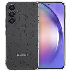 iMoshion Coque Design Samsung Galaxy A54 (5G) - Hearts