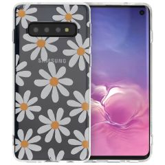 iMoshion Coque Design Samsung Galaxy S10 - Daisy flower