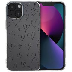 iMoshion Coque Design iPhone 13 Mini - Hearts