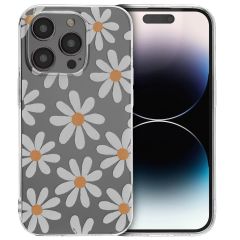 iMoshion Coque Design iPhone 14 Pro - Daisy flower