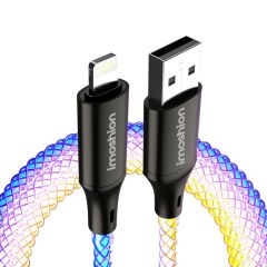 iMoshion Câble de charge rapide RGB - USB-A vers Lightning - 1 mètre 