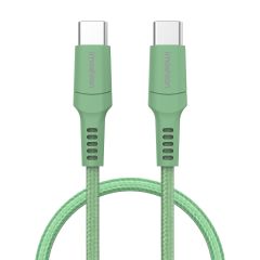 iMoshion Braided USB-C vers câble USB-C - 1 mètre - Vert