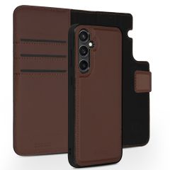 Accezz Premium Leather 2 in 1 Wallet Bookcase Samsung Galaxy S23 FE - Brun