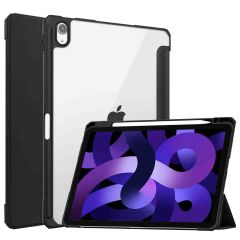 imoshion Coque tablette rigide Trifold iPad Air 11 pouces (2024) M2 / Air 5 (2022) / Air 4 (2020) - Noir