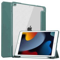 imoshion Coque tablette rigide Trifold iPad 9 (2021) 10.2 pouces / iPad 8 (2020) 10.2 pouces / iPad 7 (2019) 10.2 pouces - Vert