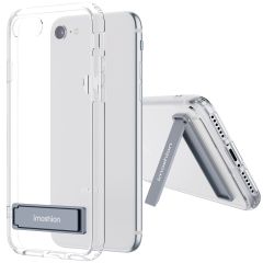 iMoshion ﻿Coque Stand iPhone SE (2022 / 2020) / 8 / 7 - Transparent