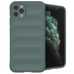 iMoshion Coque arrière EasyGrip iPhone 11 Pro Max - Vert foncé