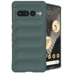 iMoshion Coque arrière EasyGrip Google Pixel 7 Pro - Vert foncé