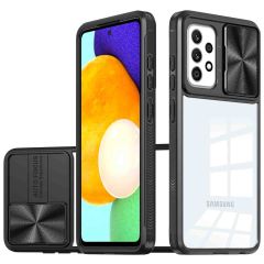 iMoshion Coque arrière Camslider Samsung Galaxy A52(s) (5G/4G) - Noir