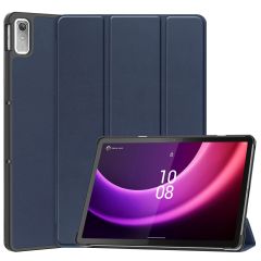 iMoshion Coque tablette Trifold Lenovo Tab P11 (2nd gen) - Bleu foncé