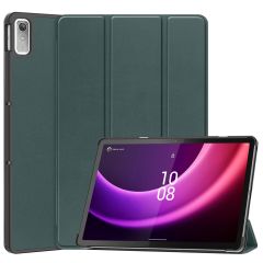 iMoshion Coque tablette Trifold Lenovo Tab P11 (2nd gen) - Vert foncé