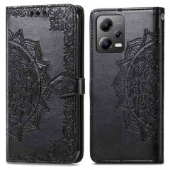 iMoshion Etui de téléphone portefeuille Mandala Xiaomi Poco X5 5G - Noir