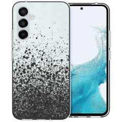 imoshion Coque Design Samsung Galaxy A54 (5G) - Eclaboussures - Noir