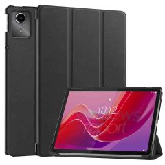 iMoshion Coque tablette rigide Trifold Lenovo Tab M11 - Noir