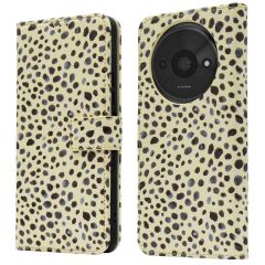 imoshion Étui de téléphone portefeuille Design Xiaomi Redmi A3 - Black And White Dots