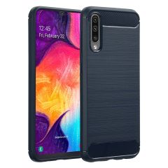 imoshion Coque Brushed Samsung Galaxy A50 / A30s - Bleu foncé