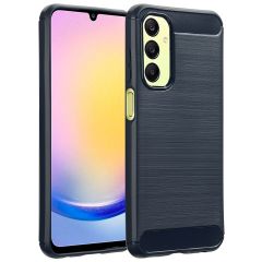 imoshion Coque Brushed Samsung Galaxy A25 (5G) - Bleu foncé