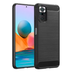 imoshion Coque Brushed Xiaomi Redmi Note 10 (5G) - Noir