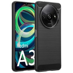 imoshion Coque Brushed Xiaomi Redmi A3 - Noir