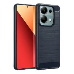 imoshion Coque Brushed Xiaomi Redmi Note 13 Pro (5G) / Poco X6 - Bleu foncé