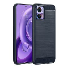 imoshion Coque Brushed Motorola Moto Edge 30 Neo - Bleu foncé