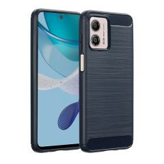 imoshion Coque Brushed Motorola Moto G53 - Bleu foncé